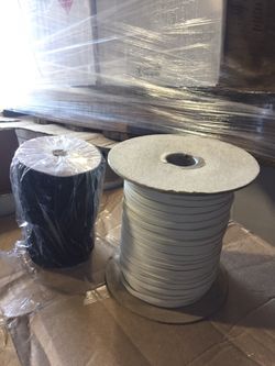 1/4” elastic 250 yard 10 rolls available