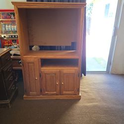 3 Brothers Furniture Brand TV Stand Real Wood No Particle Board