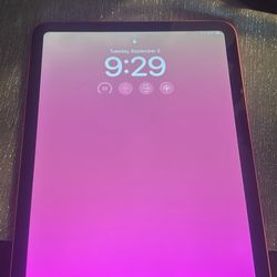 Pink iPad 10th Generation 