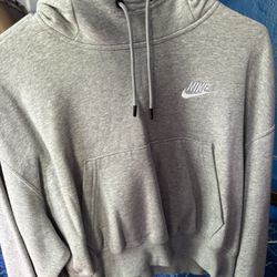 Nike, Side Zip Cropped Sweater 