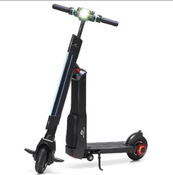 Led Bluetooth Folding Electric Scooter With Removable Seat