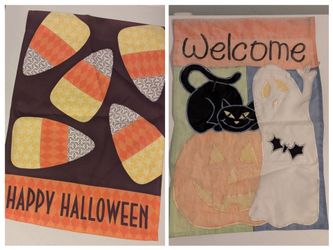 Halloween Garden Flags