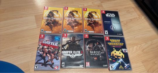 Nintendo switch games message for prices. No they’re not all 25. No trades cash only see my other listings for more gaming stuff.