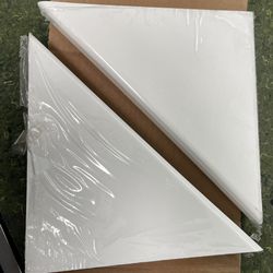 American Standard Corner Shelf in Dove White (2-Pack)