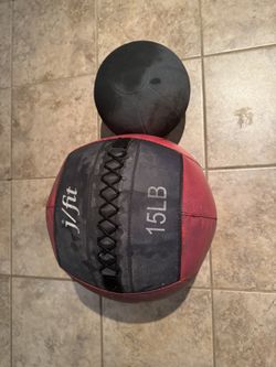 J/Fit Medicine Ball And 10lb Medicine Ball