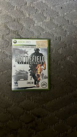 Limited Edition BATTLEFIELD BAD COMPANY 2 for XBOX 360