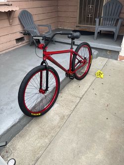 Throne Bike 29 bmx with anodized rims