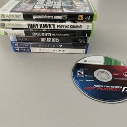 Xbox 360 PS3 Ps4 Games