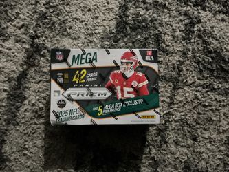 2025 Panini Prizm NFL Trading Card Box (Hobby Mega Box)