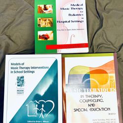 Music Therapy Book Lot