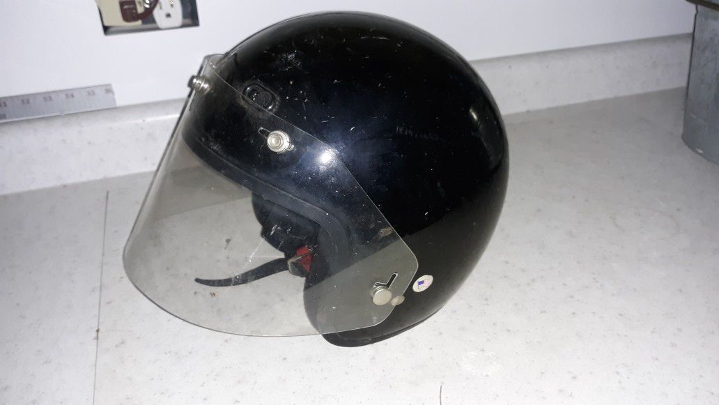 Motorcycle helmet no chips $20