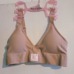 Juicy Couture Tan Colored Comfortable Bra New