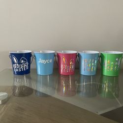 Custom Made Personalized Easter Buckets