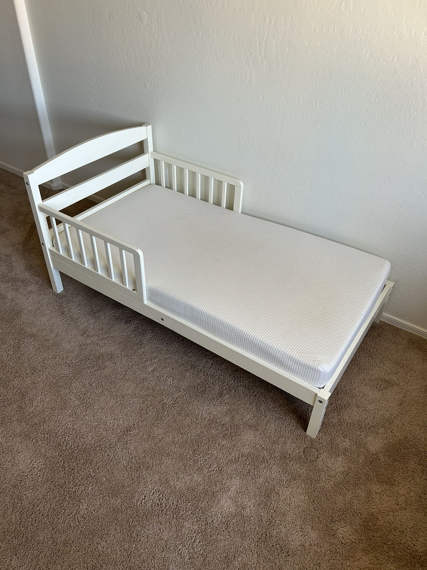 Toddler Bed & Mattress 