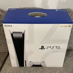 Sony PS5 Blu-Ray Edition Console - White With Extra Controller