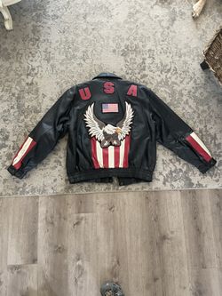 Vintage Leather USA Eagle Jacket