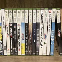 Xbox 360 Games $5 Each