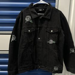 Limited Edition Selena Black Jean Jacket