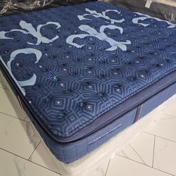 King Sizes Mattress And Box Spring Stearns And Foster pillowtop firm