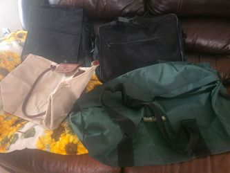 Assorted bags (laptop, duffel, carry all)