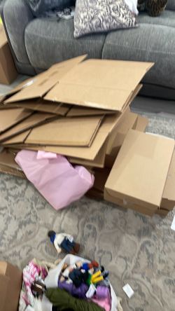 Moving boxes