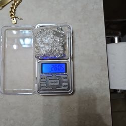 Sterling silver necklace. 