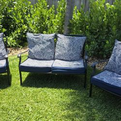 Outdoor Patio Sofa & Chair Set