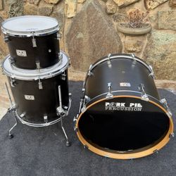 Pork Pie Little Squealer 3pc Drum Set kit