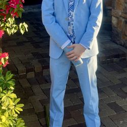 Men's Warehouse Boys Suit And Shirt