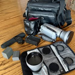 Canon HV20 Mini DV HD Video Digital Camera with Case and DM50 Directional Stereo Microphone