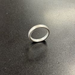 Vintage Tiffany & Co Sterling Silver 1837 Makers Narrow Slice Band Ring SIZE 11