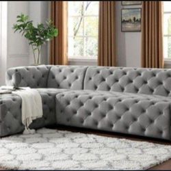 💥💥Brand New Grey Modern Style Sectional Sofa💥💥