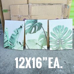 Botanical Plant Art Canvas For Sale!