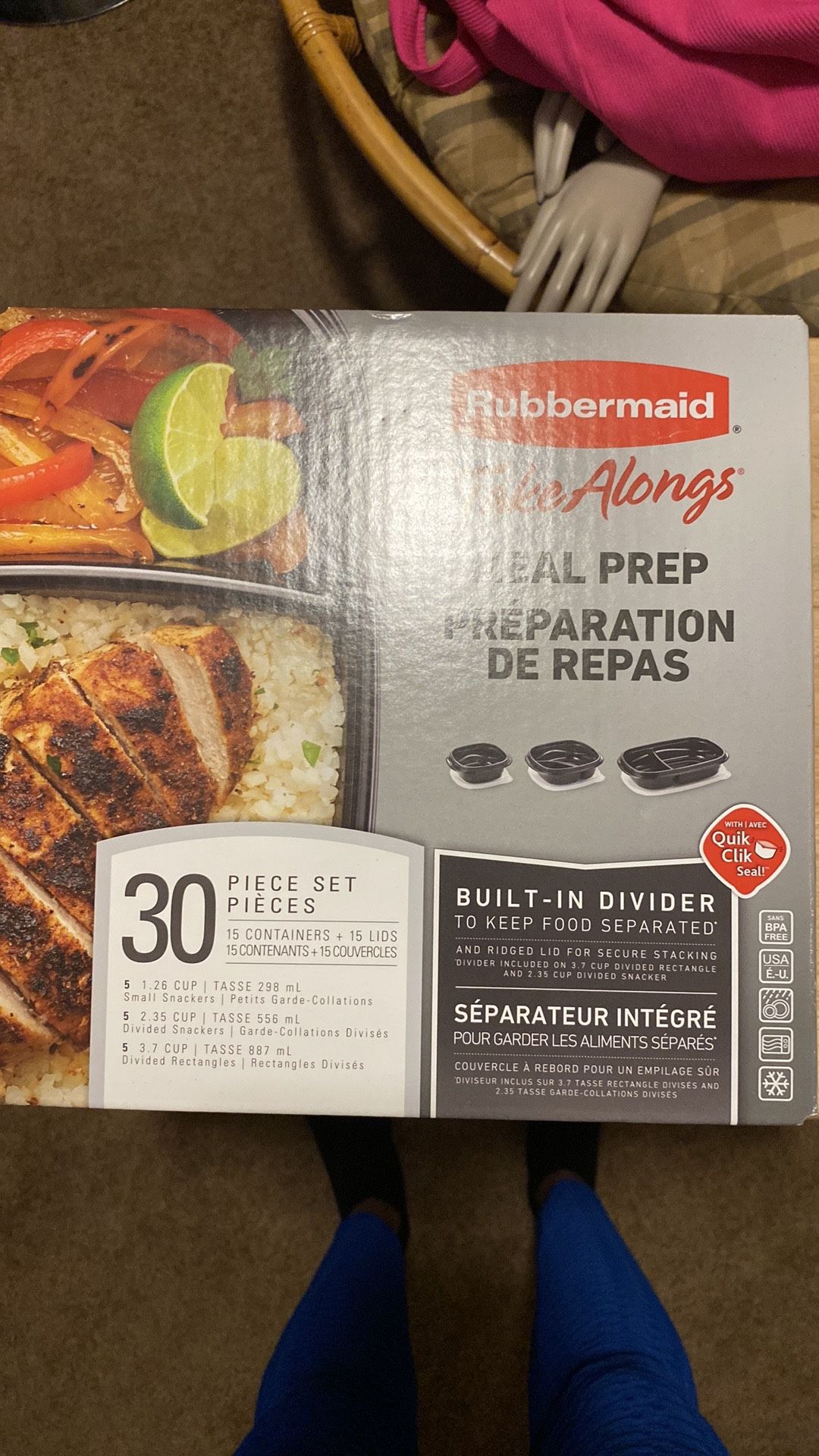 Rubbermaid Storage Containers