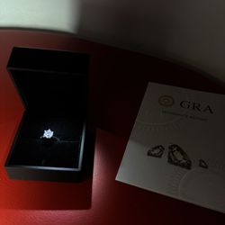 Moissanite Engagement Ring