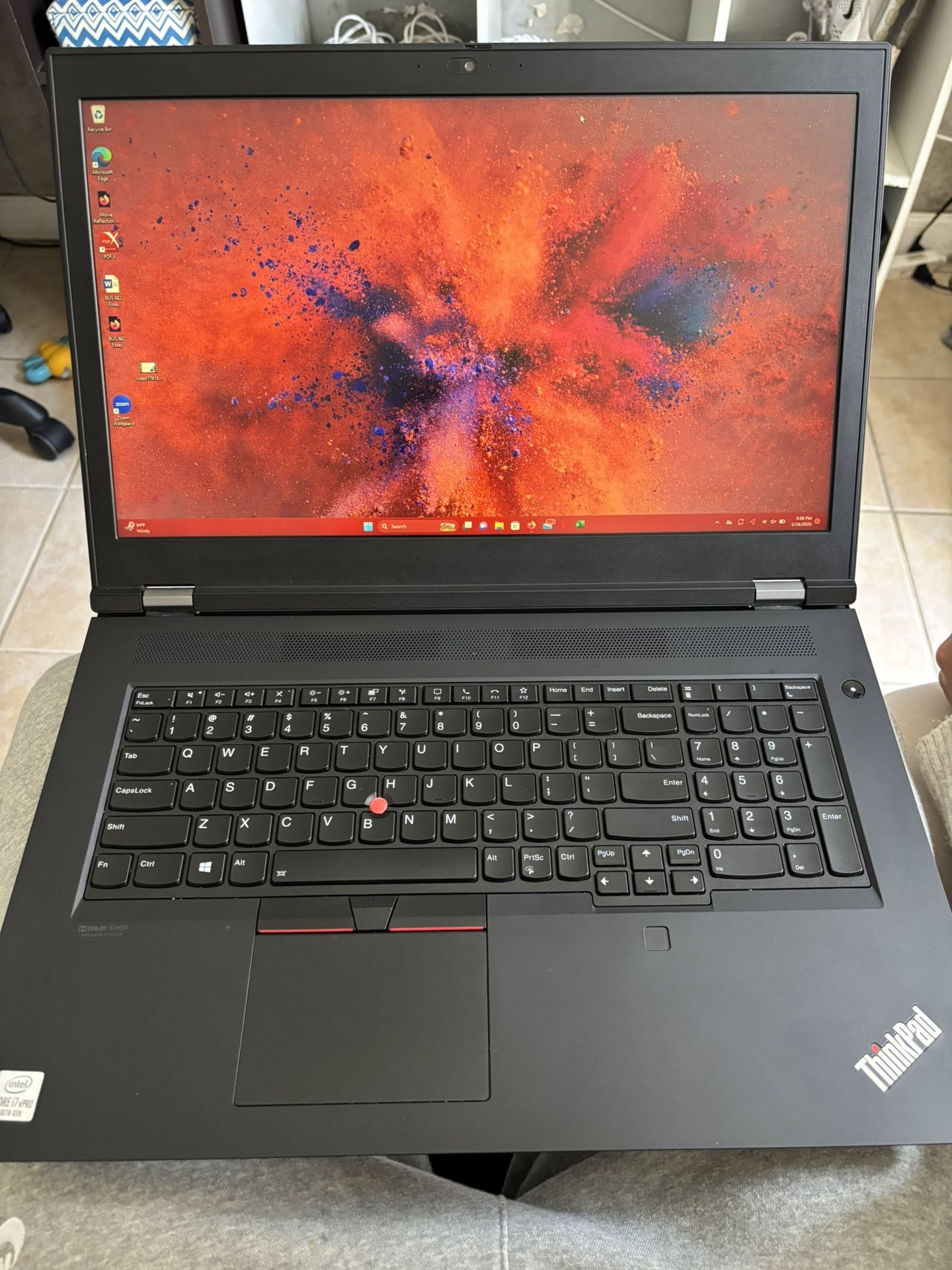 Lenovo Laptop ThinkPad