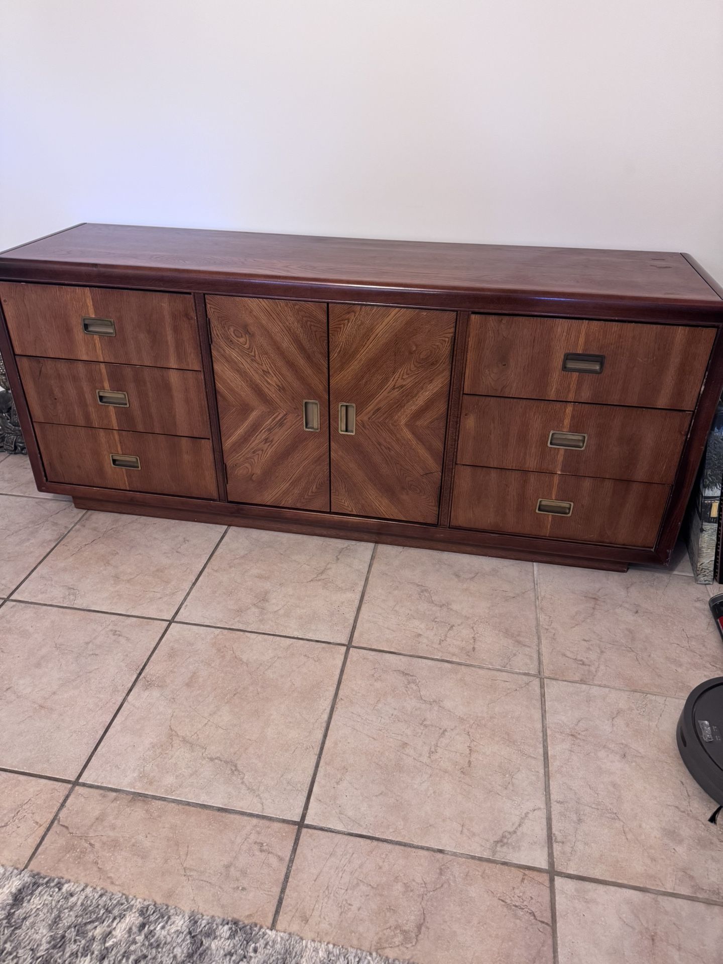 Vintage Solid Wood Buffet
