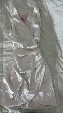 Champagne Satin Dress