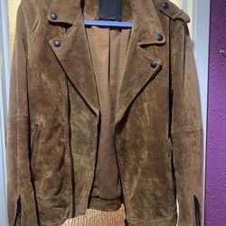 Blank NYC Suede Moto Jacket