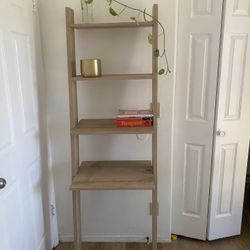 Ladder Book Shelf Wooden 
