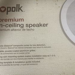 Polk ic60 Speaker  🔊