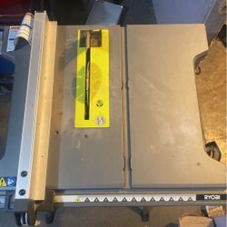 RYOBI table saw