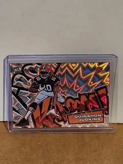 2025 Panini Absolute Football Quinshon Judkins Kaboom! #30 Browns