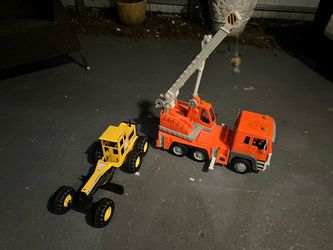 Toy Construction Trucks – 2-Piece Set 🚧🚜