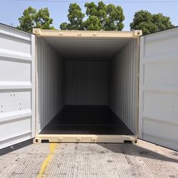 Memphis NEW 20ft Beige One Trip Shipping Containers For Sale