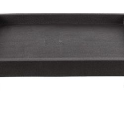 (2)  13 " Square Rolling Plant Caddy  with Wheels, Heavy Duty Wheeled Planter