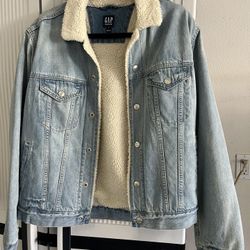 Denim Sherpa Jacket 