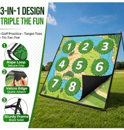 Vomyral 3 in 1 Golf Chipping game