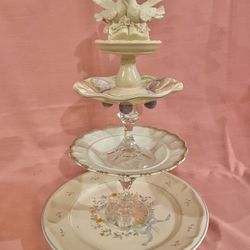 Vintage 3-tier Serving Dish