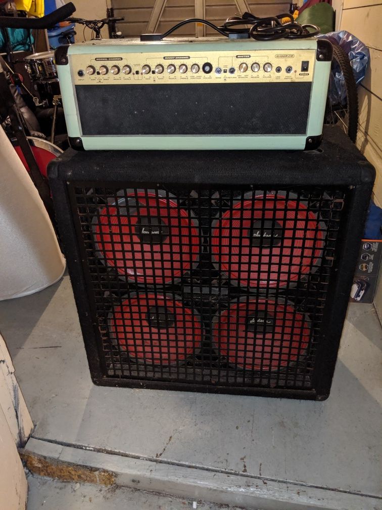 Marshall G100rCD and Jackson 4x12 speaker cabinet... Make me an offer